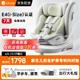 路途乐儿童安全座椅0–12岁全龄i-Size认证婴儿360度途跃pro粽野绿-智能