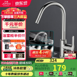 九牧（JOMOO）厨房水龙头健康水槽冷热龙头可旋转洗菜盆龙头33080-205/1B2-Z