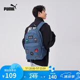 彪马PUMA复古休闲双肩包书包PATCH BACKPACK 079194