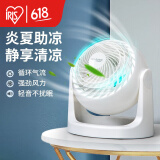 爱丽思（IRIS） 爱丽思空气循环扇桌面风扇节能电风扇空调扇台扇电扇iris小风扇 HE15(白色)-上下摆头