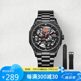 Dickies手表男机械表钢带潮流镂空夜光男表送礼CL-469DB-14JX情人节礼物