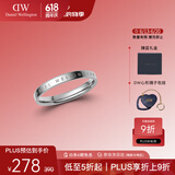 丹尼尔惠灵顿（DanielWellington）DW戒指饰品银色戒指女情侣对戒生日礼物DW00400029