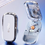 妙馨思切药器二分之一三分之一四分之一切割分药器老人分药盒随身分装盒