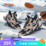 安踏儿童男童二棉鞋加绒保暖靴子大童户外雪地靴运动鞋A312346908H