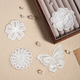 范爷家刺绣补丁贴蕾丝布贴衣服diy装饰贴花裙子补洞服装裤子装饰破洞贴