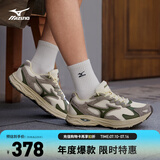 美津浓（MIZUNO）男女跑步运动鞋 缓震透气 网面拼接 反光标识 RACER S
