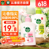 滴露洗手液滋润250g+绿茶250g 香氛儿童消毒洗手液抑菌99.99% 