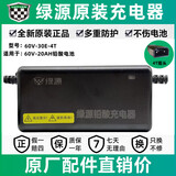 绿源（Luyuan）绿源电动车充电器原装铅酸电瓶车充电器电瓶车冲电器原厂全新配件 新款一灯：60V-30E-4T（2T方针+2)
