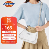 Dickies单肩包女士斜挎包可拆肩带女包DK简约通勤腋下包高级感手拎包