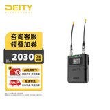 DEITY 谛听 THEOS 双通道数字U段无线话筒48kHz / 32Bit 内录时码长续航 远控 一拖二麦克风 专业领夹麦 THEOS D2RX  无线麦克风接收机 标配