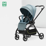 小龙哈彼（Happy dino）婴儿推车高景观0-3岁可坐可躺轻便折叠溜娃神器蓝色LC958-0068B