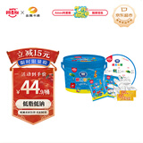 阿麦斯（amos）4D积木果汁软糖橡皮糖儿童糖果休闲零食分享装混合口味350g/桶