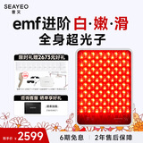 SEAYEO昔又经典款大小排灯提亮紧致红蓝光面罩家用脸部痘印光子美容仪嫩肤仪修护屏障 经典