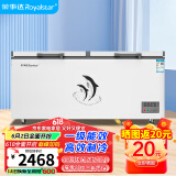 荣事达（Royalstar）冰柜商用大容量全冷冻卧式冰柜家用冷藏冷冻两用冷柜大冰柜冷冻柜 1088单温【一级能效 机械温控】