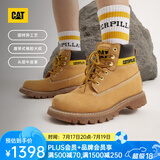 CAT卡特经典大黄靴马丁靴工装靴男女鞋科罗拉多户外加固短靴商场同款 黄色女 36