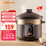 九阳（Joyoung）快炖电炖锅 电砂锅 电炖盅 炖汤盅煲汤锅多功能锅 紫砂锅 燕窝炖盅 煮粥神器 熬粥锅 5L容量05AK