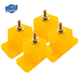 普湃（PURPAVWINNER）空调外机减震垫牛津橡胶垫隔音降噪通用型1.5P/2P/3/5匹空调垫高底座防水脚垫防震垫片