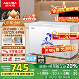 澳柯玛（AUCMA）307升减霜冰柜家用大容量冷藏柜冷冻柜 卧式冷柜冰箱雪糕柜一级能效 BC/BD-307HNE 国家补贴20%