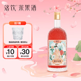 落饮茶果酒 滇红玫瑰 女士玫瑰酒微醺低度甜酒送礼物 10度 500ml*1瓶