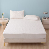 多喜爱床垫/床褥 全棉棉花可水洗折叠床垫床笠保护垫套子1.5米床1.5x2米