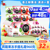 喜之郎蒟蒻果冻40%果汁20克x48包960克 0脂肪 休闲儿童零食大礼包
