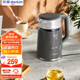 东菱（Donlim）家用电热水壶大容量智能触屏调温保温办公室恒温烧水壶DL-B2【钛金灰】