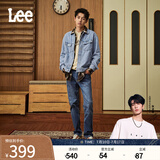 Lee【张凌赫代言】春夏726标准中腰舒适直筒丹宁回潮蓝色男牛仔裤 中浅蓝 30 (120-130斤可选)