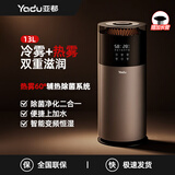 亚都新款冷热加湿器家用静音卧室大容量喷雾除菌母婴空气加湿器 黑色13L冷热双模高雾款加湿器