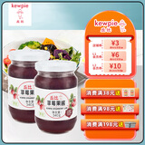 丘比 果酱草莓蓝莓什果 水果酱早餐面包酱吐司烘焙蛋糕 草莓果酱340g*2瓶（共2瓶）