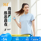 361°短袖女春夏季运动t恤速干衣polo衫跑步健身休闲瑜伽662424130H-3