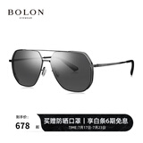 BOLON暴龙眼镜太阳镜男飞行员蛤蟆镜高清偏光驾驶镜墨镜BL8068&BL7199 BL8068D11-镜片暗黑+镜框黑色