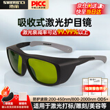 胜丽 GOL-SIV® 激光护目镜200-450nm/800-2000nm激光打标 雕刻 焊接 切割 清洗除锈 光学实验 激光美容 1副