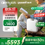 鱼跃(yuwell)医用便携制氧机户外吸氧旅游高原车载制氧机充电Spirit-6