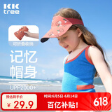 kocotreekk树儿童棒球帽防晒男童女童鸭舌帽子宝宝遮阳空顶亲子