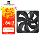 Thermalright(利民) TL-E12B EXTREM 12cm风扇 （双滚珠轴承 / 12cm机箱风扇/4pin PWM/1850转速）