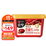 清净园淳昌辣椒酱450g 韩国原装进口 低脂石锅拌饭辣炒年糕部队火锅酱
