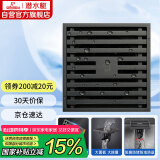 潜水艇（Submarine）MTK50-10黄铜镀镍枪灰色拉丝防臭地漏卫生间淋浴大排量地漏50管径