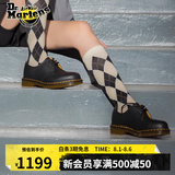 马丁（DR.MARTENS）1461 Nappa舒适百搭通勤哑光软皮黑色薄底皮鞋单鞋 黑色 36