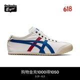 Onitsuka Tiger鬼塚虎男女一脚蹬懒人鞋帆布休闲鞋MEXICO 66™ SLIP-ON 1183A360 白色 37.5