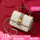 YUYULA牛皮包包女包斜挎包品牌轻奢手提链条包生日520送女朋友礼物老婆