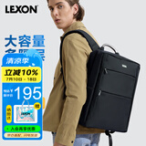 乐上（LEXON）商务双肩包男15.6/17.3英寸笔记本电脑包休闲差旅背包防泼水书包