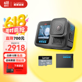 GoPro HERO13 Black 防抖运动相机 防水相机  极简套装【单机+128G内存卡+单电】