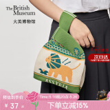 大英博物馆×苏州博物馆亚述系列萌狮针织手提包饭盒520送女朋友礼物生日礼物