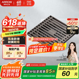 箭牌（ARROW）304 不锈钢地漏防臭芯防反味防虫淋浴室卫生间阳台厕所洗衣机通用 【干湿区通用】枪灰色地漏5109T
