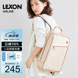 乐上（LEXON）双肩包14英寸商务笔记本电脑包时尚休闲书包女背包出差户外旅行包