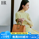 HR赫莲娜包包女包美拉德头层牛皮手提包女上班通勤提挎包生日礼物