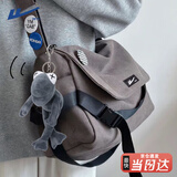 回力斜挎包男尼龙复古休闲大容量挎包新款男士旅行学生上课时尚单肩包