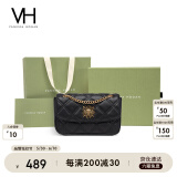 VANESSA HOGAN VH女包茵然软包系列复古太阳神斜挎包菱格链条腋下包小众单肩包
