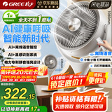 格力（GREE）【织风者AI+】一级能效直流变频轻音空气循环扇家用语音遥控电风扇香薰双重净化抑菌落地扇