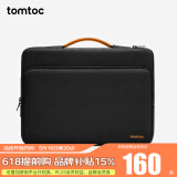 tomtoc电脑包手提笔记本包男女14英寸商务防震苹果16寸MacBook Pro/Air 黑色 16英寸